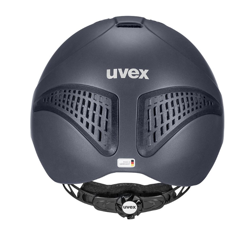Uvex Exxential Riding Hat Blue Matt-3